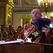 Божественная Литургия в храме Ризоположения на Донской улице в день праздника положения честной ризы Господа нашего Иисуса Христа