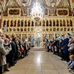 Детская Литургия и молебен на начало нового учебного года в Трапезном храме Свято-Троицкой Сергиевой Лавры