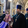 Епископ Фома совершил Литургию в храме Ризоположения на Донской