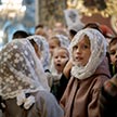Детская Литургия и молебен на начало нового учебного года в Трапезном храме Свято-Троицкой Сергиевой Лавры