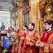 Епископ Бронницкий Фома возглавил Божественную литургию в храме Ризоположения на Донской в день престольного праздника