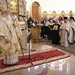 Божественная Литургия в субботу по Рождестве Христовом в храме-памятнике Живоначальной Троицы (1000-летия Крещения Руси) в Орехове-Борисове