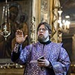 Епископ Фома совершил Литургию в храме Ризоположения на Донской