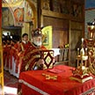 Божественная Литургия и торжественные мероприятия в храме сщмч. Петра, митр. Крутицкого, при Свято-Петровской школе