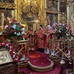 Престольный праздник в храме Положения Ризы Господней на Донской