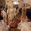 Божественная Литургия в субботу по Рождестве Христовом в храме-памятнике Живоначальной Троицы (1000-летия Крещения Руси) в Орехове-Борисове