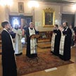 Всенощное бдение в канун праздника Вознесения Господня.