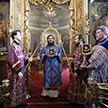 Епископ Фома совершил Литургию в храме Ризоположения на Донской