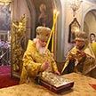 Божественная Литургия в храме Ризоположения Господня на Донской улице