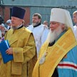 Освящение накупольного Креста