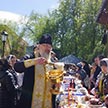 Освящение куличей. Фотогаллерея