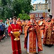 Престольный праздник в храме Положения Ризы Господней на Донской