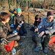 Тренировочный поход учащихся воскресной школы прихода храма Архистратига Божия Михаила в Царицыне