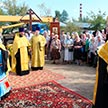 Освящение накупольного Креста