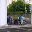 Велопробежка в Бирюлевский дендропарк молодежи прихода храма Покрова на Городне