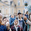 Детская Литургия и молебен на начало нового учебного года в Трапезном храме Свято-Троицкой Сергиевой Лавры