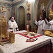 Навечерие Рождества Христова в храме Положения Ризы Господней состоялось торжественное богослужение