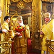 Божественная Литургия в храме Ризоположения Господня на Донской улице