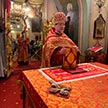 Пасхальная ночная Божественная Литургия в храме Ризоположения на Донской