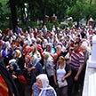 Божественная Литургия в храме Ризоположения на Донской улице в день праздника положения честной ризы Господа нашего Иисуса Христа