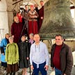 Прихожане храма Ризоположения на Донской поднялись на колокольню и прославили звоном Воскресение Христово!