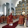 Служение епископа Фомы в храме Державной иконы Божией Матери в Чертаново. Божественная литургия в среду 12 мая