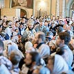 Детская Литургия и молебен на начало нового учебного года в Трапезном храме Свято-Троицкой Сергиевой Лавры