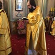 Празднование Рождества Христова в храме Положения Ризы Господней на Донской