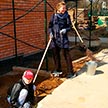 Рукам работа – душе праздник!  Субботник 24 апреля 2021 года на приходе храма Живоначальной Троицы в Чертанове