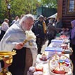 Освящение куличей. Фотогаллерея