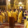 Божественная Литургия в храме Ризоположения Господня на Донской улице