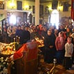 Божественная Литургия и чин отпевания в храме святителя Николая Чудотворца в Бирюлеве