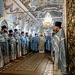 Детская Литургия и молебен на начало нового учебного года в Трапезном храме Свято-Троицкой Сергиевой Лавры