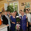 Поздравление с 100-летним (!) юбилеем старейшей прихожанки храма р. Б. Надежды
