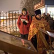 Годовщина установки креста в Аннино. Молебен