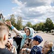 Детская Литургия и молебен на начало нового учебного года в Трапезном храме Свято-Троицкой Сергиевой Лавры