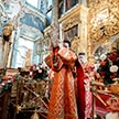 Епископ Фома совершил Божественную литургию в престольный праздник