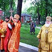 Божественная Литургия в храме Ризоположения на Донской улице в день праздника положения честной ризы Господа нашего Иисуса Христа
