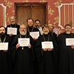 Вручение свидетельств об аттестации воскресных школ