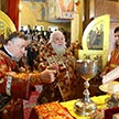 Божественная Литургия и торжественные мероприятия в храме сщмч. Петра, митр. Крутицкого, при Свято-Петровской школе