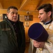 Казаки ХКО "Чертаново-Южное" на Рождественской литургии в храме свят. Митрофана Воронежского