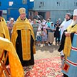 Освящение накупольного Креста