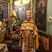 Празднование Рождества Христова в храме Положения Ризы Господней на Донской