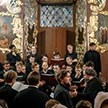 Детская Литургия и молебен на начало нового учебного года в Трапезном храме Свято-Троицкой Сергиевой Лавры