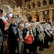 Детская Литургия и молебен на начало нового учебного года в Трапезном храме Свято-Троицкой Сергиевой Лавры