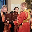 Всенощное бдение в храме Ризоположения