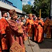Престольный праздник в храме Положения Ризы Господней на Донской