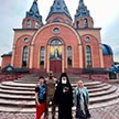 Встреча настоятеля храма Державной иконы Божией Матери в Чертанове игумена Митрофана с представителем воинского подразделения, которому на приходе регулярно оказывается помощь
