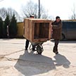 Уборка храма к Пасхе