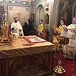 Празднование Рождества Христова в храме Положения Ризы Господней на Донской
